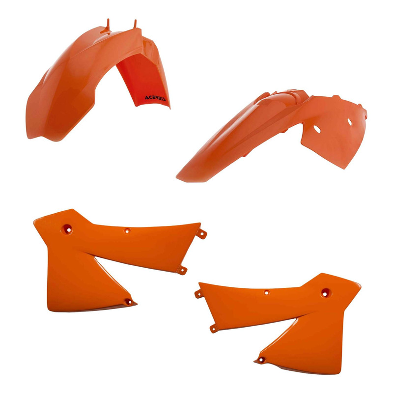 Kit Plastique ACERBIS Type Origine RÃ©plica 2003 Orange - KTM 200 SX 0