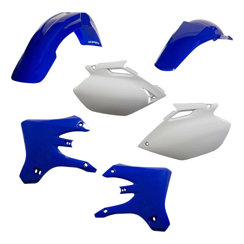 Kit Plastique ACERBIS Type Origine Réplica 2003 Bleu / Blanc - Yamaha 250 / 450 YZF 03-05