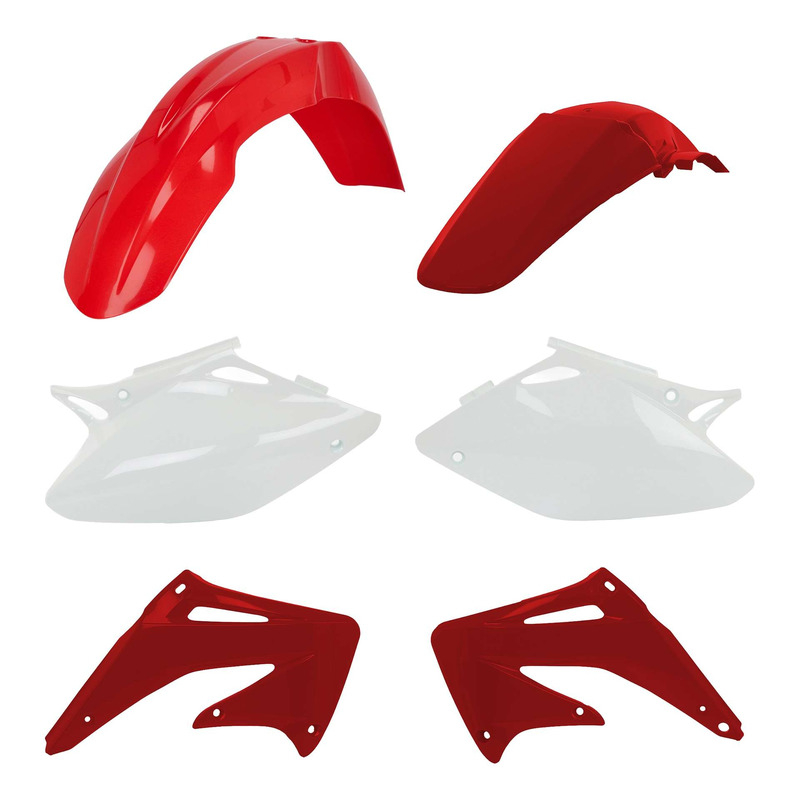 Kit Plastique ACERBIS Type Origine Réplica 2004 Rouge / Blanc - Honda 450 CRF-R 2004