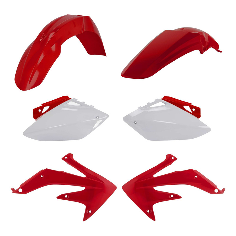 Kit Plastique ACERBIS Type Origine RÃÂ©plica 2005 Rouge / Blanc - Honda