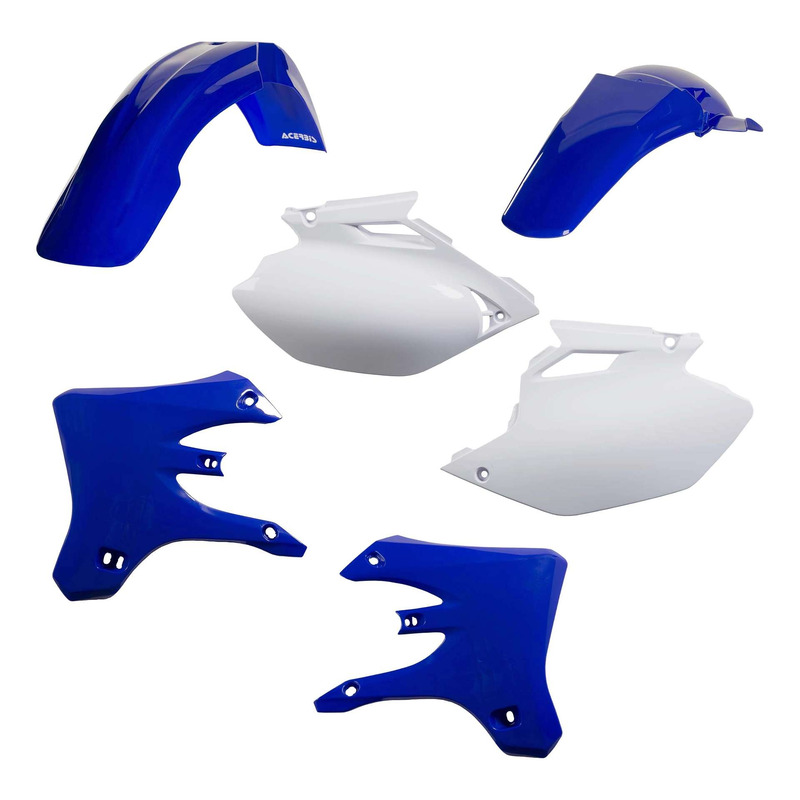 Kit Plastique ACERBIS Type Origine Réplica 2005 Bleu / Blanc - Yamaha 250 / 450 WRF 2005