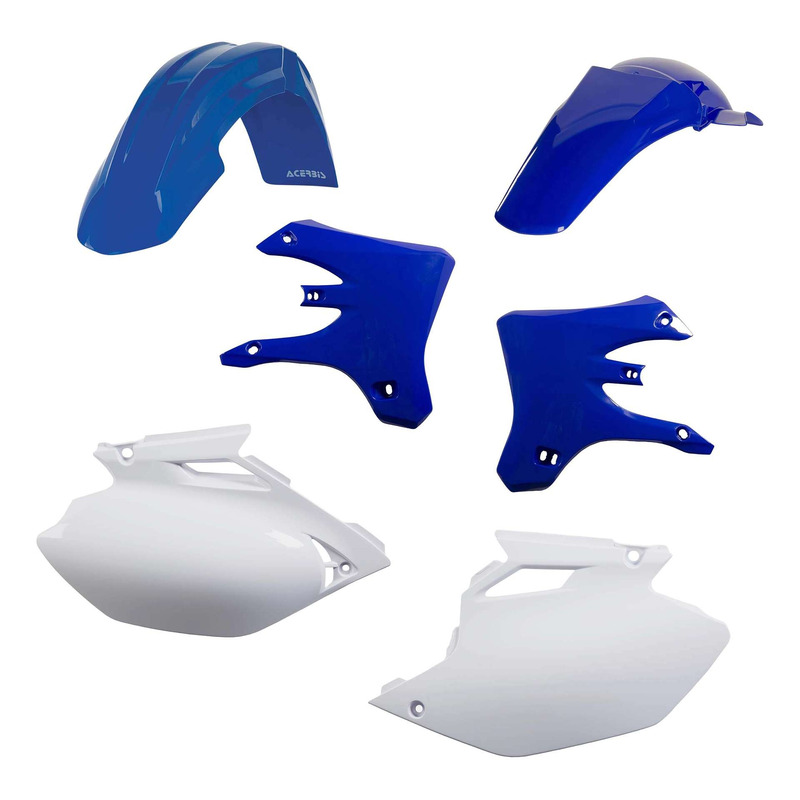 Kit Plastique ACERBIS Type Origine Réplica 2006 Bleu / Blanc - Yamaha 250 / 450 WRF 2006