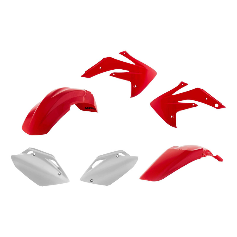 Kit Plastique ACERBIS Type Origine RÃ©plica 2007 Rouge / Blanc - Honda