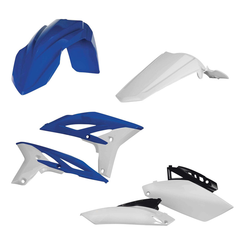 Kit Plastique ACERBIS Type Origine Réplica 2013 Blanc / Bleu / Noir - Yamaha 250 YZF 10-13
