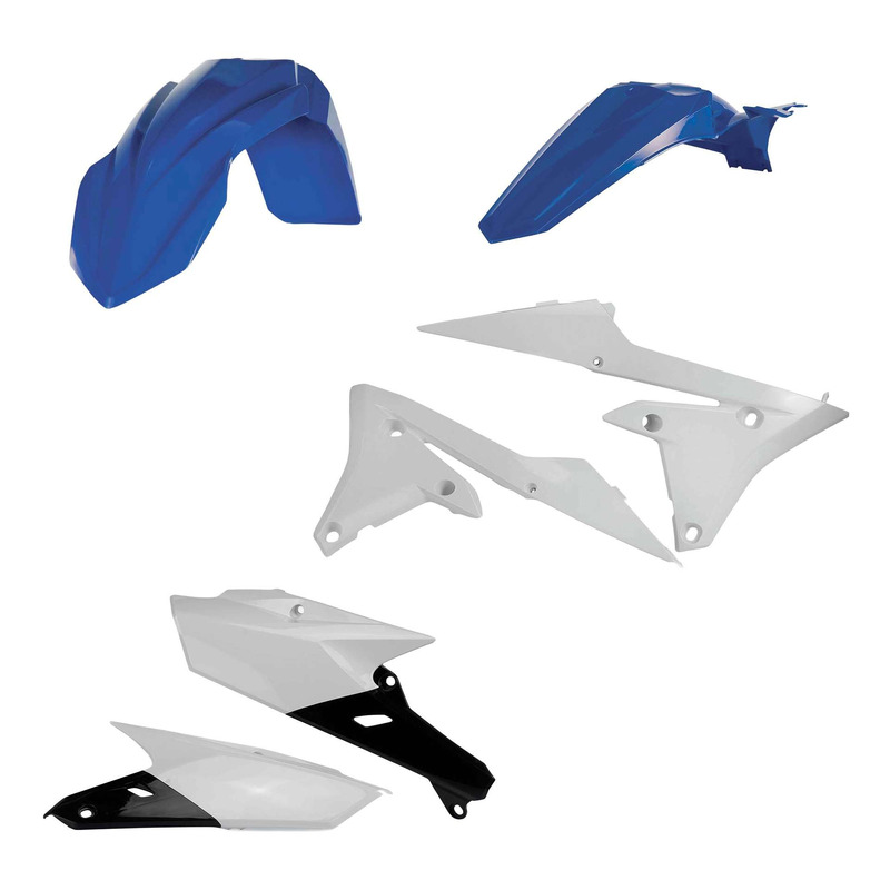 Kit Plastique ACERBIS Type Origine Réplica 2014 Blanc / Bleu / Noir - Yamaha 250 YZF 14-18