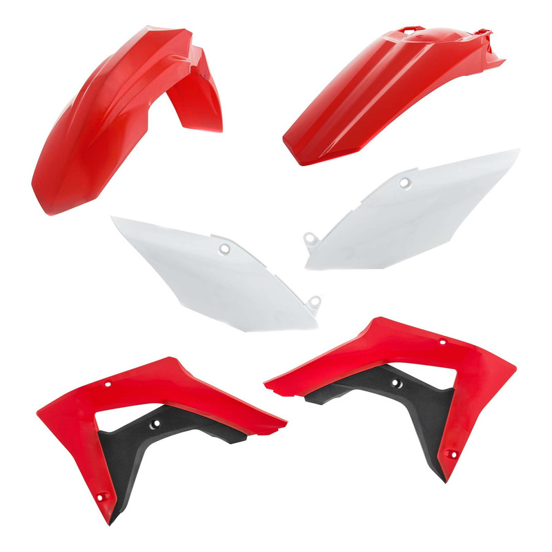 Kit Plastique ACERBIS Type Origine Réplica 2018 Rouge / Blanc / Noir - Honda 450 CRF-RX 17-20