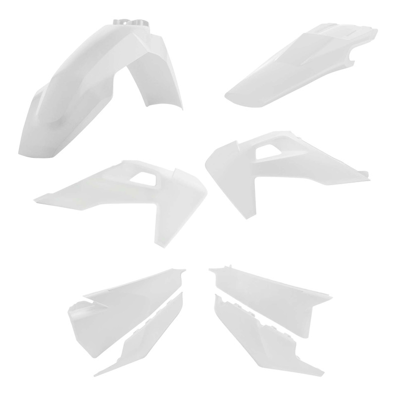 Kit Plastique ACERBIS Type Origine Réplica 2022 Blanc - Husqvarna TE / FE 20-23