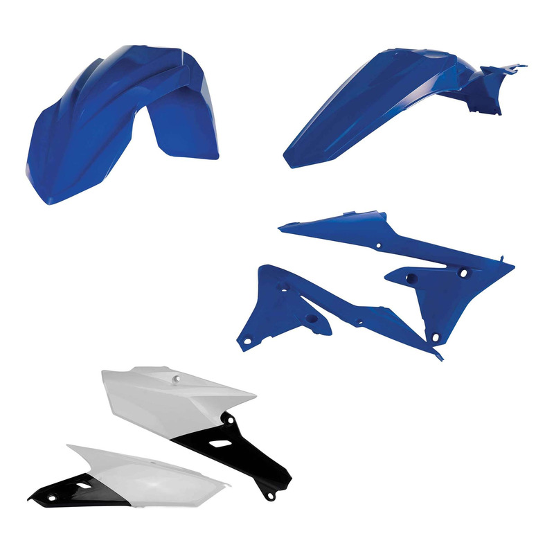 Kit Plastique ACERBIS Type Origine Réplica Blanc / Bleu / Noir - Yamaha 250 / 450 YZF 14-17
