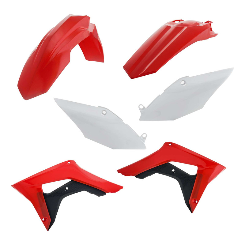 Kit Plastique ACERBIS Type Origine Réplica Rouge / Blanc / Noir - Honda 450 CRF-R 17-20