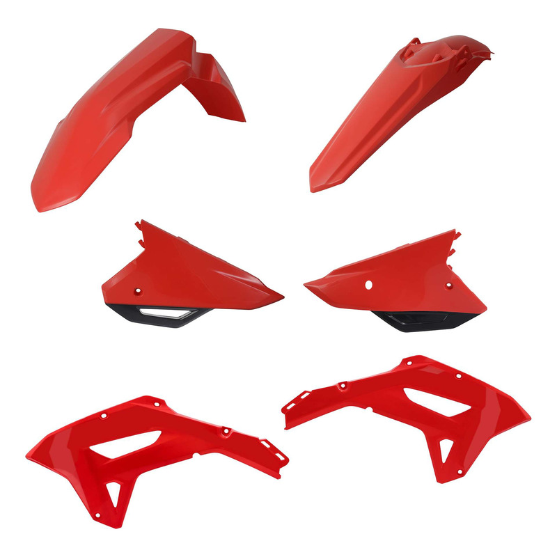 Kit Plastique ACERBIS Type Origine Réplica Rouge / Noir - Honda 450 C