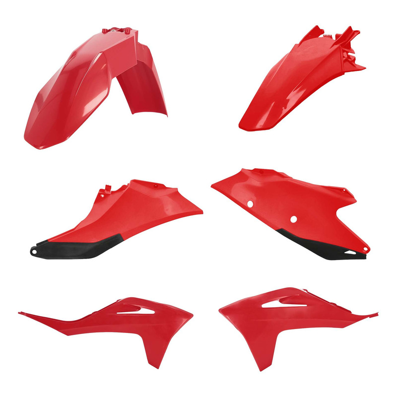 Kit Plastique ACERBIS Type Origine Réplica Rouge / Noir - Gasgas MC /