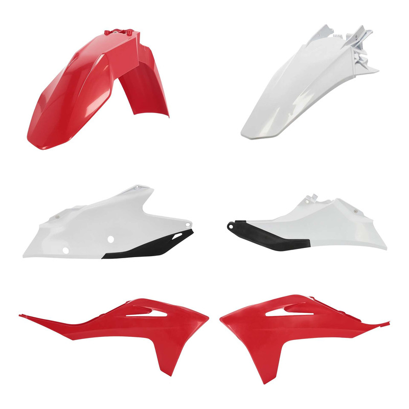 Kit Plastique ACERBIS Type Origine Réplica Rouge / Blanc / Noir - Gas