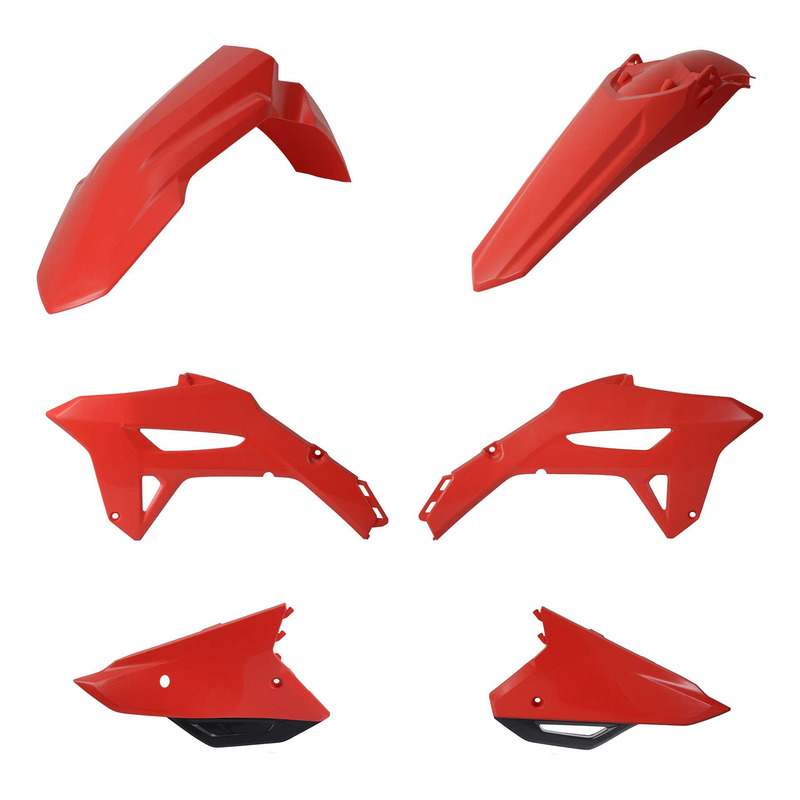 Kit Plastique ACERBIS Type Origine Réplica Rouge / Noir - Honda 450 C