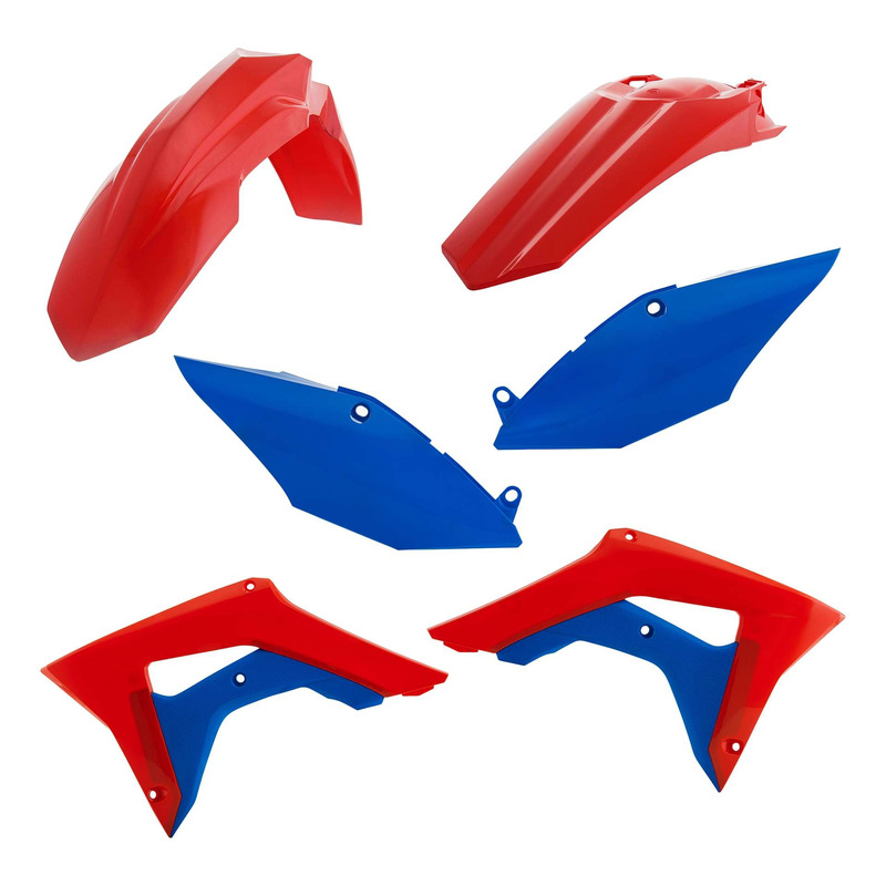Kit Plastique ACERBIS Type Origine Rouge / Bleu - Honda 250 CRF-R 18-2