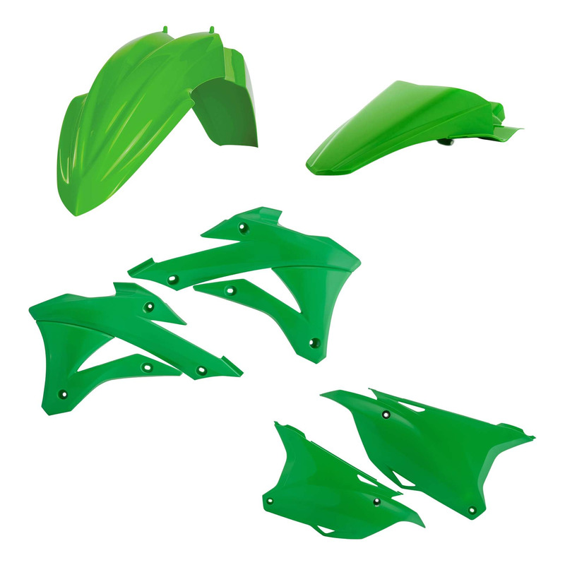 Kit Plastique ACERBIS Type Origine Vert - Kawasaki 85 KX 14-21