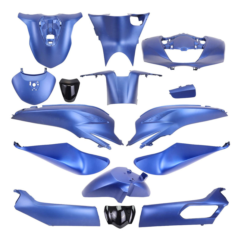Kit plastique bleu mat 15 pièces Honda SH 125 2020-24