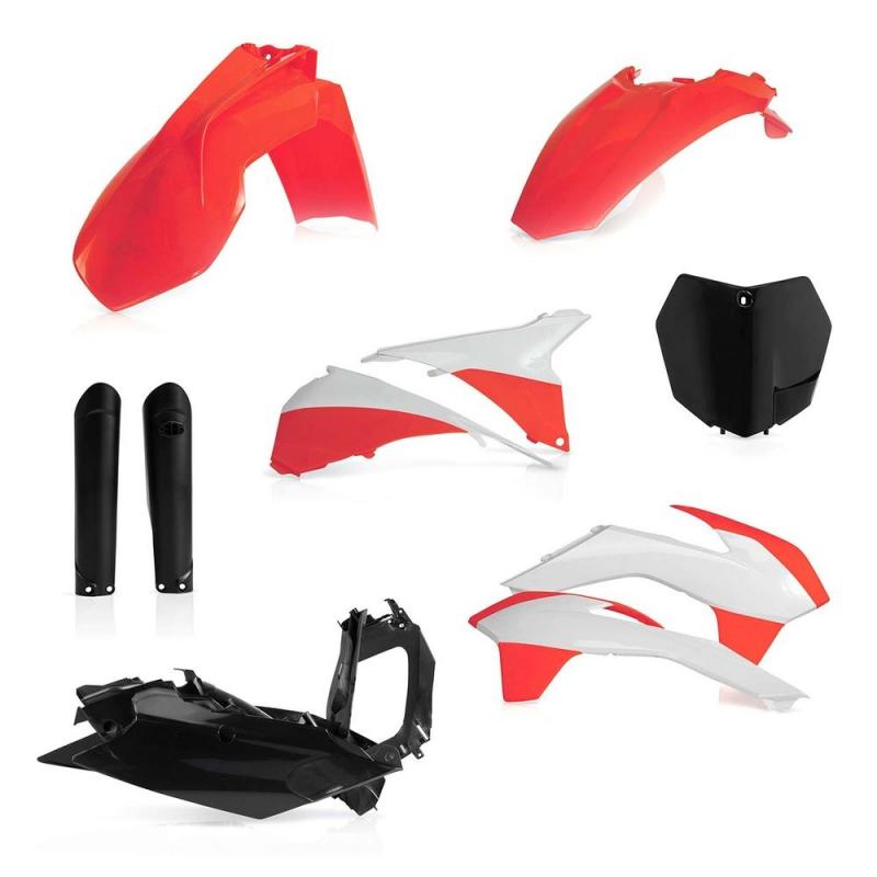 Kit plastique complet Acerbis KTM SX/SX-F 2015 orange/blanc/noir