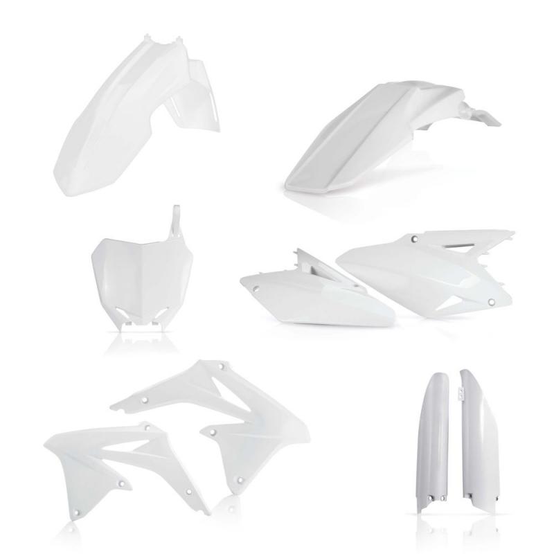 Kit plastique complet Acerbis Suzuki 450 RM-Z 08-17 blanc