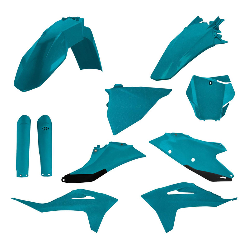 Kit Plastique Complet ACERBIS Type Origine Turquoise Métallisé - Gasgas MC / MCF 21-23