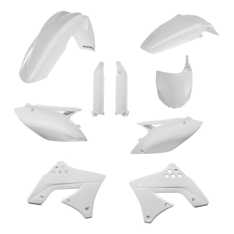 Kit Plastique Complet ACERBIS Type Origine Blanc - Kawasaki 250 KXF 09