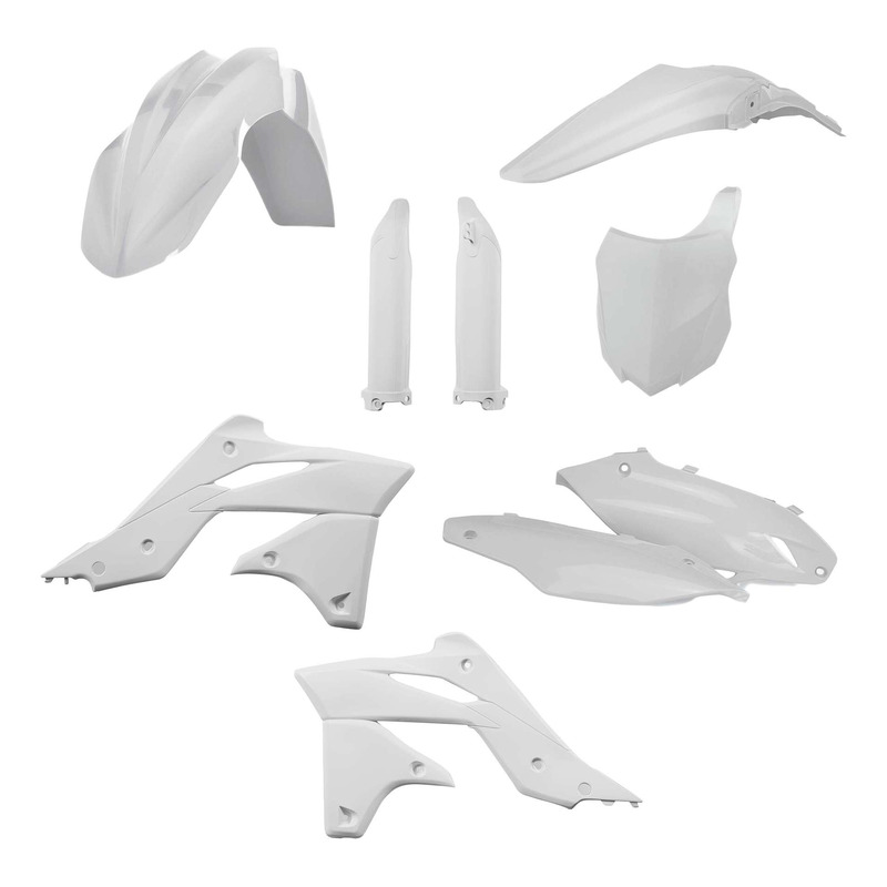 Kit Plastique Complet ACERBIS Type Origine Blanc - Kawasaki 250 KXF 13
