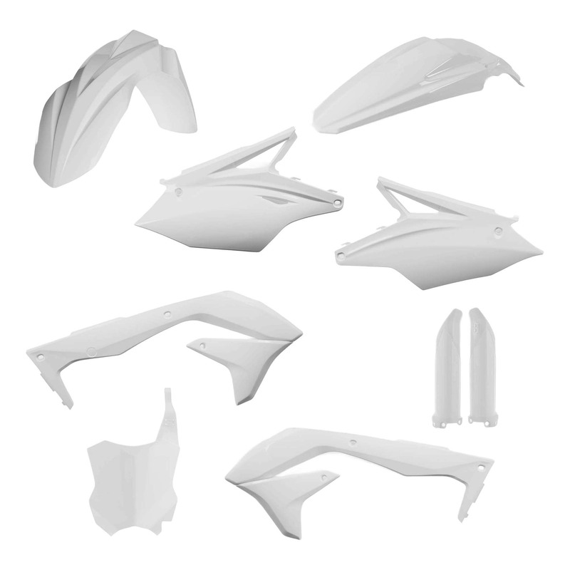 Kit Plastique Complet ACERBIS Type Origine Blanc - Kawasaki 450 KXF 16