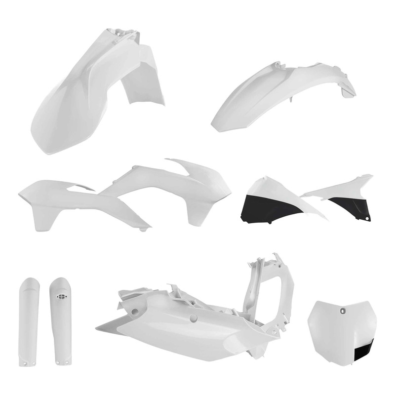 Kit Plastique Complet ACERBIS Type Origine Blanc - KTM 250 à 505 SXF 2015