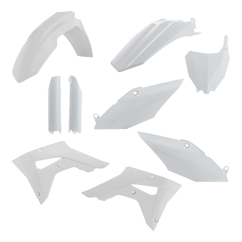 Kit Plastique Complet ACERBIS Type Origine Blanc - Honda 450 CRF-RX 17-18
