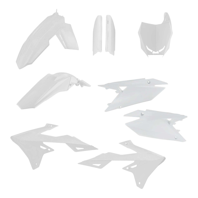 Kit Plastique Complet ACERBIS Type Origine Blanc - Suzuki 450 RMZ 18-2