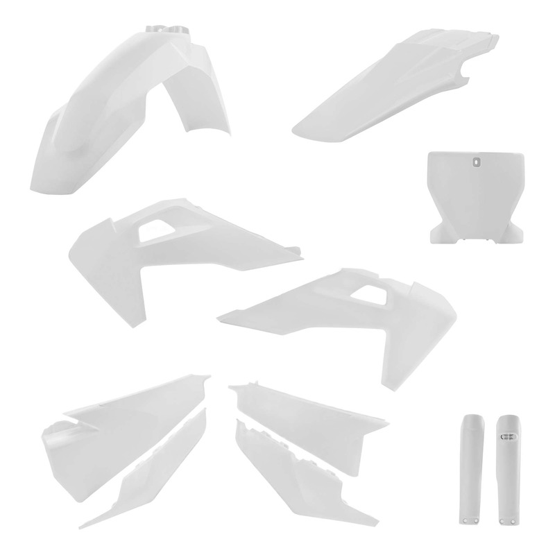 Kit Plastique Complet ACERBIS Type Origine Blanc - Husqvarna TC / FC 19-22