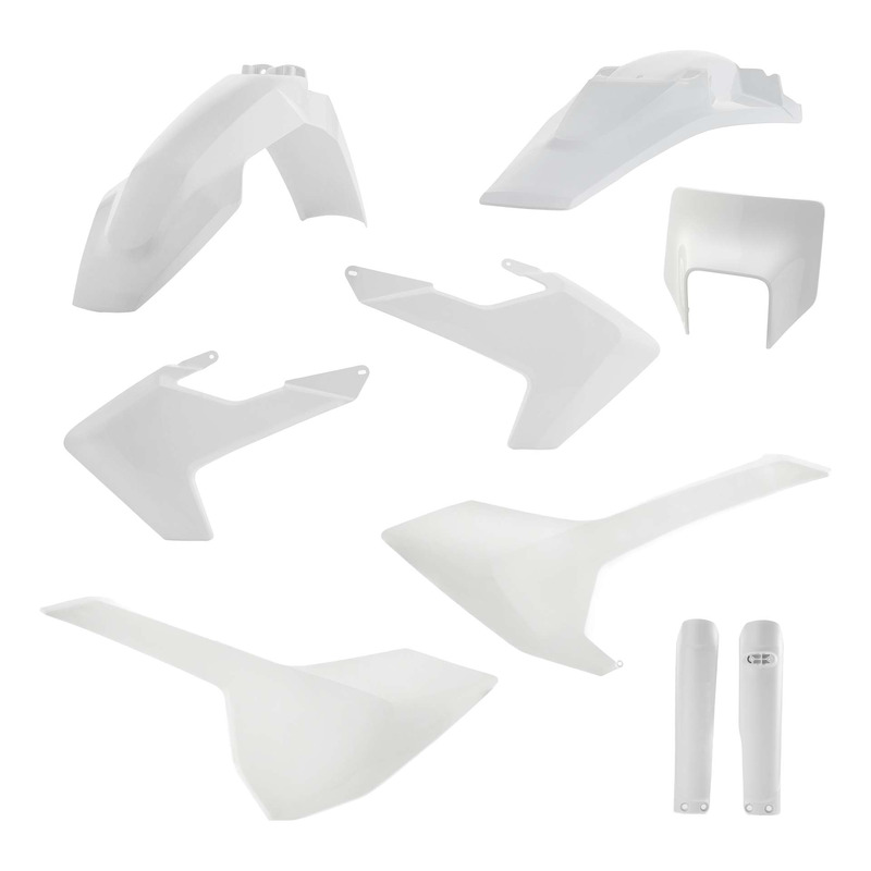 Kit Plastique Complet ACERBIS Type Origine Blanc - Husqvarna TE / FE 17-19