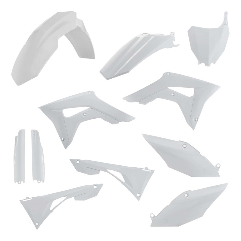 Kit Plastique Complet ACERBIS Type Origine Blanc - Honda 450 CRF-R 19-