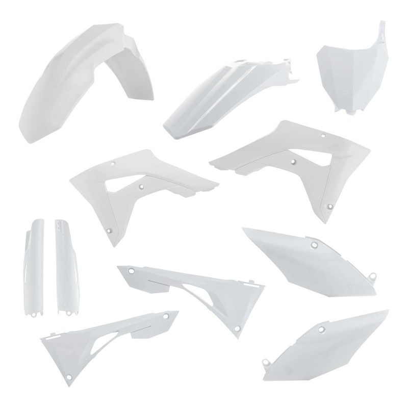 Kit Plastique Complet ACERBIS Type Origine Blanc - Honda 450 CRF-R/RX