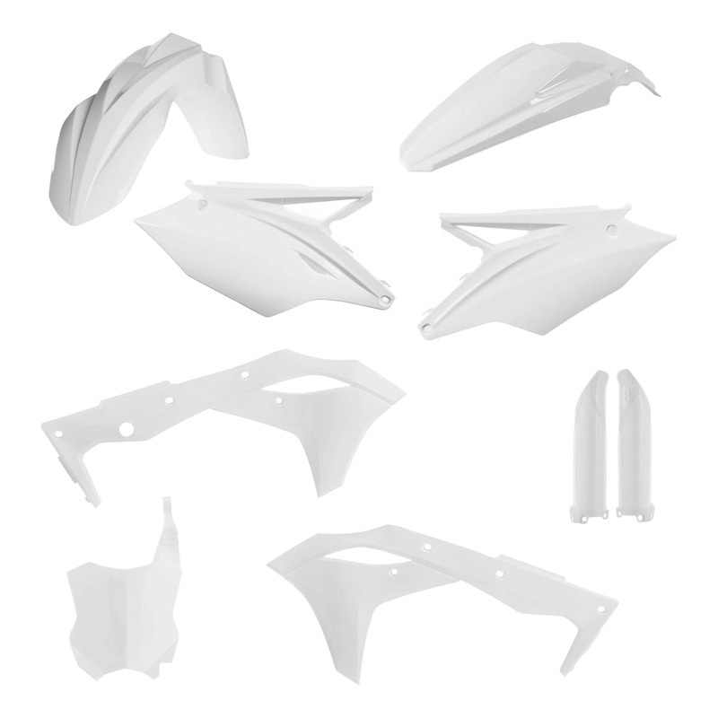 Kit Plastique Complet ACERBIS Type Origine Blanc - Kawasaki 250 KXF 18-20