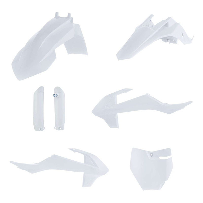 Kit Plastique Complet ACERBIS Type Origine Blanc - Gasgas 65 MC 21-23
