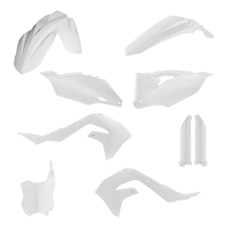 Kit Plastique Complet ACERBIS Type Origine Blanc - Kawasaki 450 KXF 19
