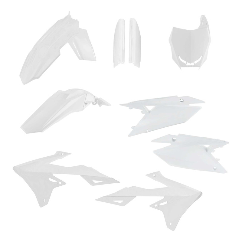 Kit Plastique Complet ACERBIS Type Origine Blanc - Suzuki 250 RMZ 19-2