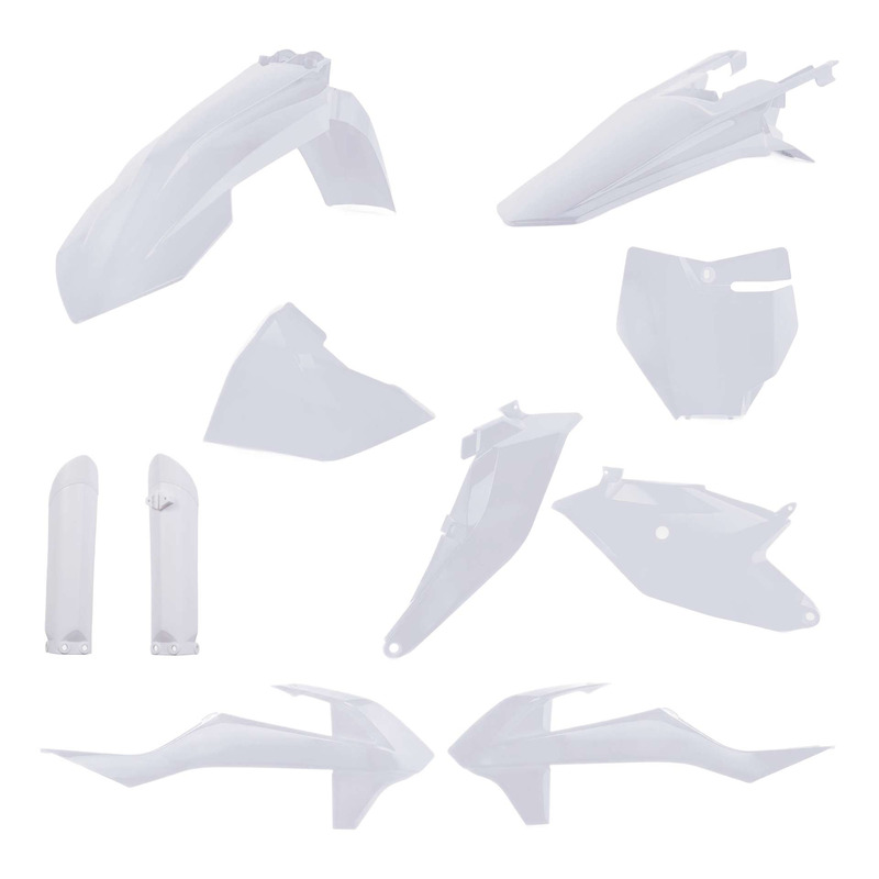 Kit Plastique Complet ACERBIS Type Origine Blanc - Gasgas 85 MC 21-24