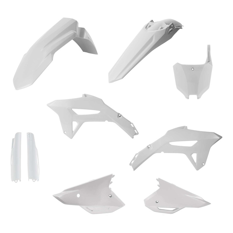 Kit Plastique Complet ACERBIS Type Origine Blanc - Honda 450 CRF-R 21-24