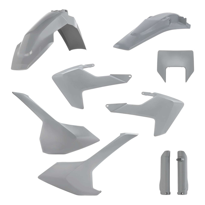 Kit Plastique Complet ACERBIS Type Origine Gris - Husqvarna TE / FE 17