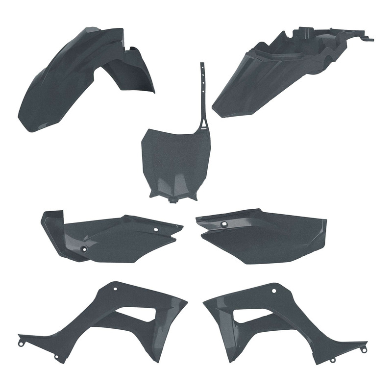 Kit Plastique Complet ACERBIS Type Origine Gris Métallisé - Honda 110 CRF-F 19-24