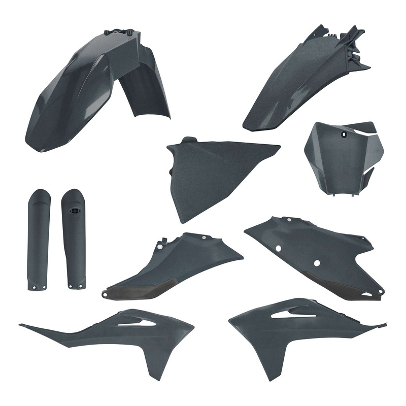Kit Plastique Complet ACERBIS Type Origine Gris Métallisé - Gasgas MC / MCF 21-23