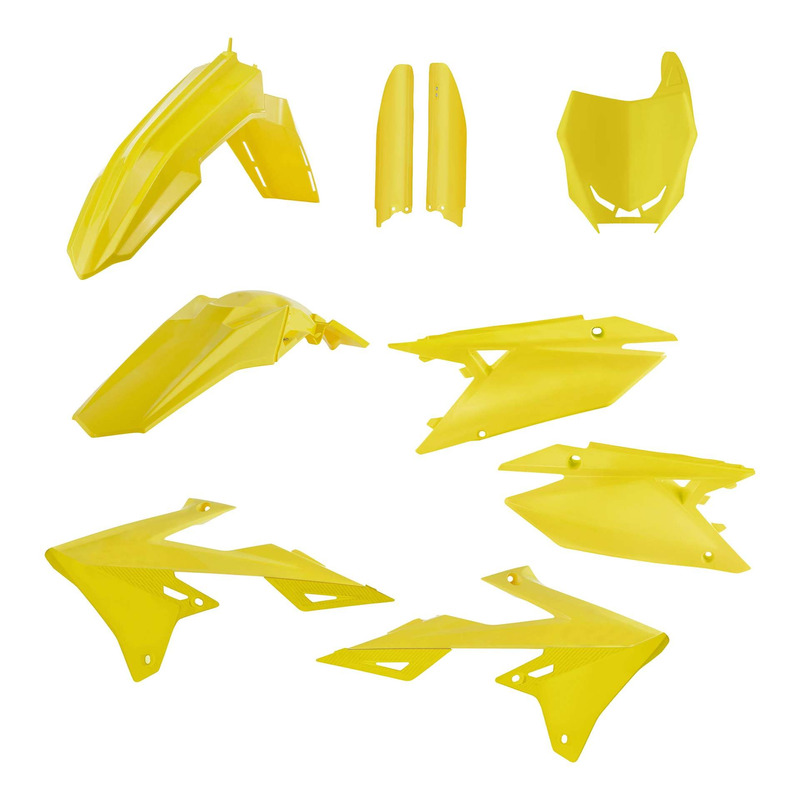 Kit Plastique Complet ACERBIS Type Origine Jaune - Suzuki 450 RMZ 18-25