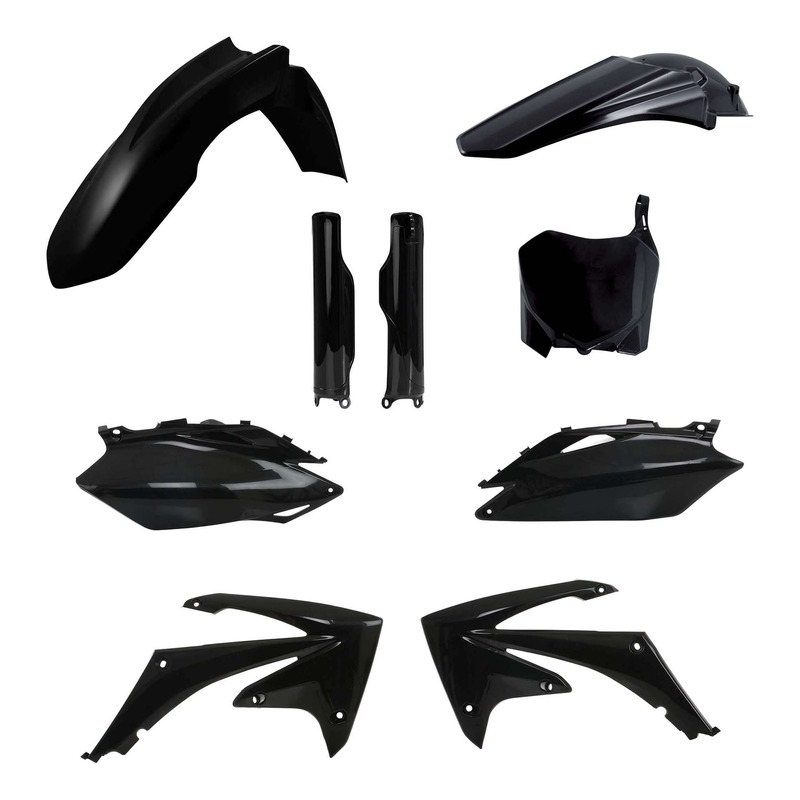 Kit Plastique Complet ACERBIS Type Origine Noir - Honda 450 CRF-R 09-1