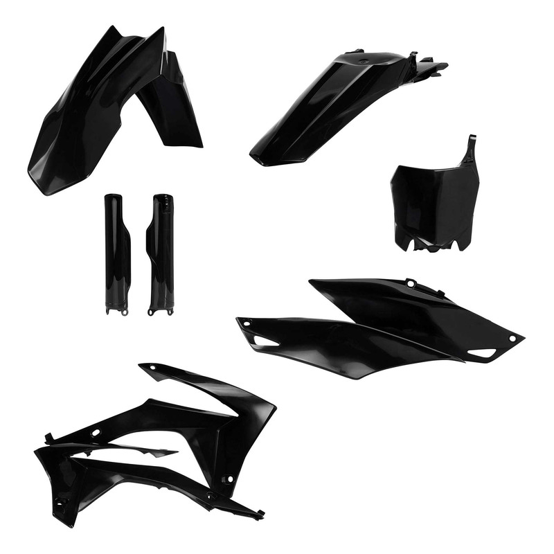 Kit Plastique Complet ACERBIS Type Origine Noir - Honda 250 CRF-R 14-1