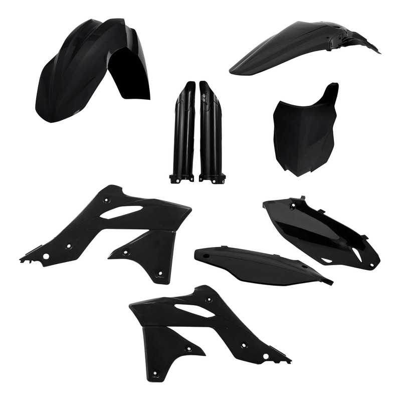 Kit Plastique Complet ACERBIS Type Origine Noir - Kawasaki 250 KXF 13-