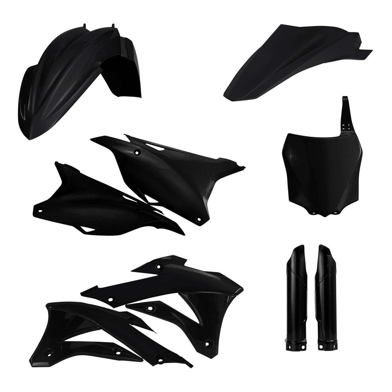 Kit Plastique Complet ACERBIS Type Origine Noir - Kawasaki 85 KX