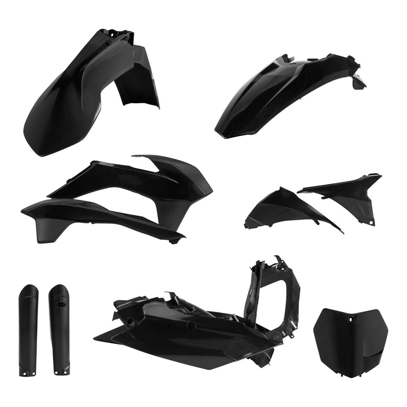 Kit Plastique Complet ACERBIS Type Origine Noir - KTM 250 à 505 SXF 2015