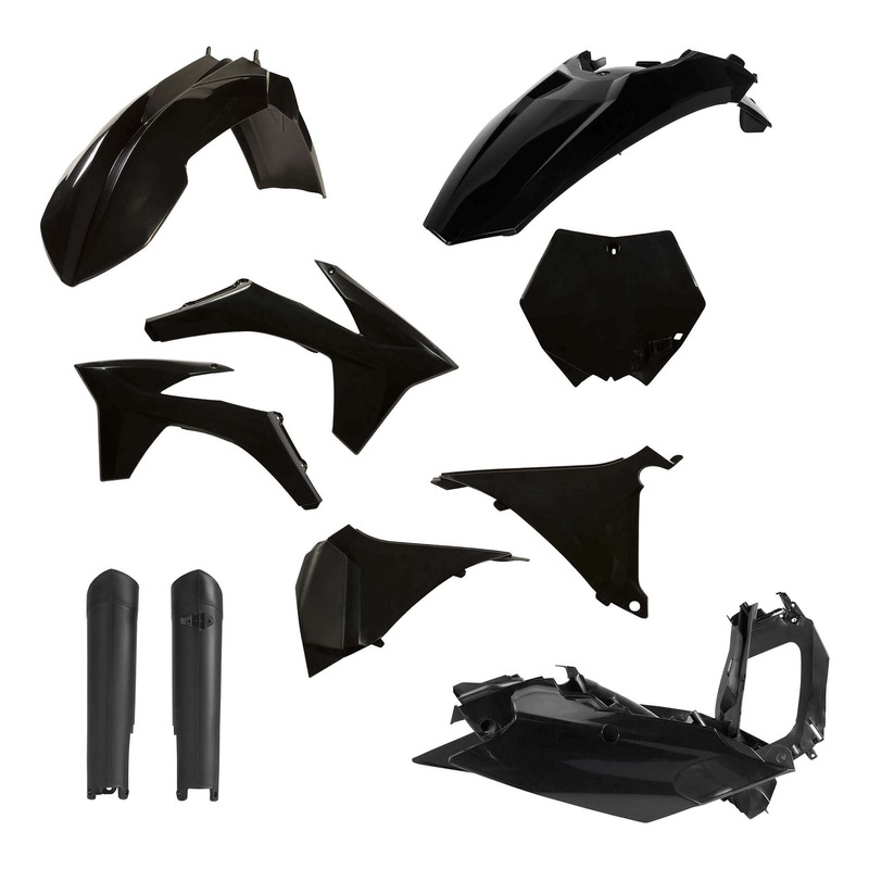 Kit Plastique Complet ACERBIS Type Origine Noir - KTM 125 / 250 SX 2011