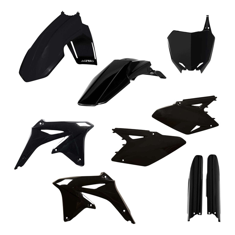 Kit Plastique Complet ACERBIS Type Origine Noir - Suzuki 450 RMZ 08-17